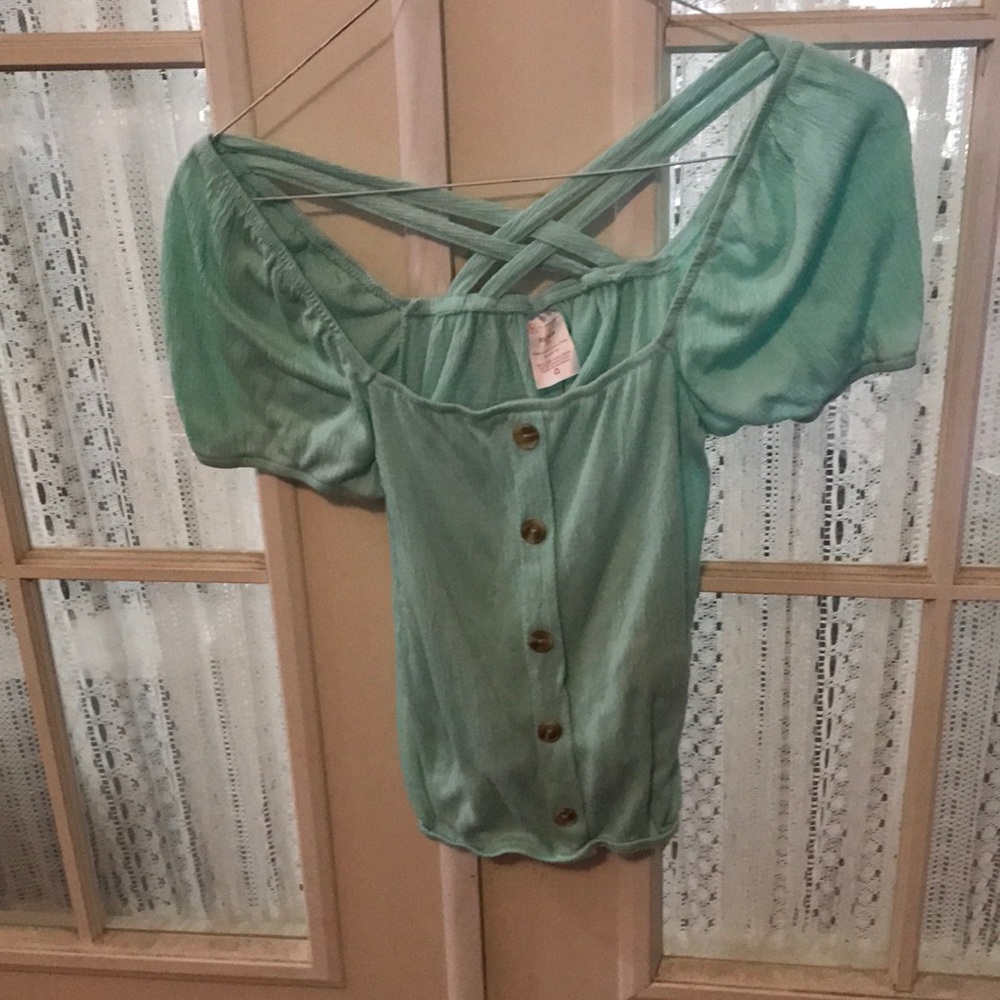 Light blue xs top